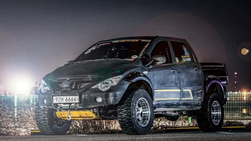 Настоящий спортивный пикап SsangYong Actyon: удивительное сочетание внедорожности и комфорта