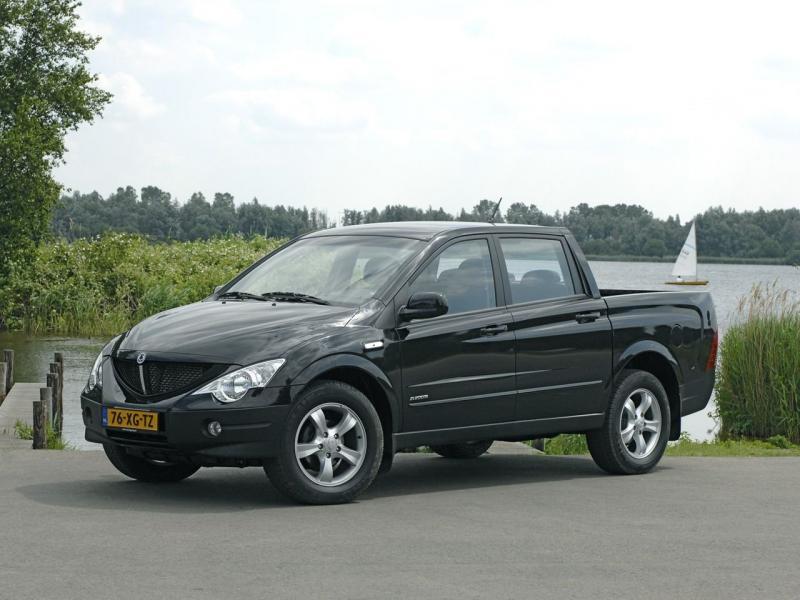 Настоящий спортивный пикап SsangYong Actyon: удивительное сочетание внедорожности и комфорта