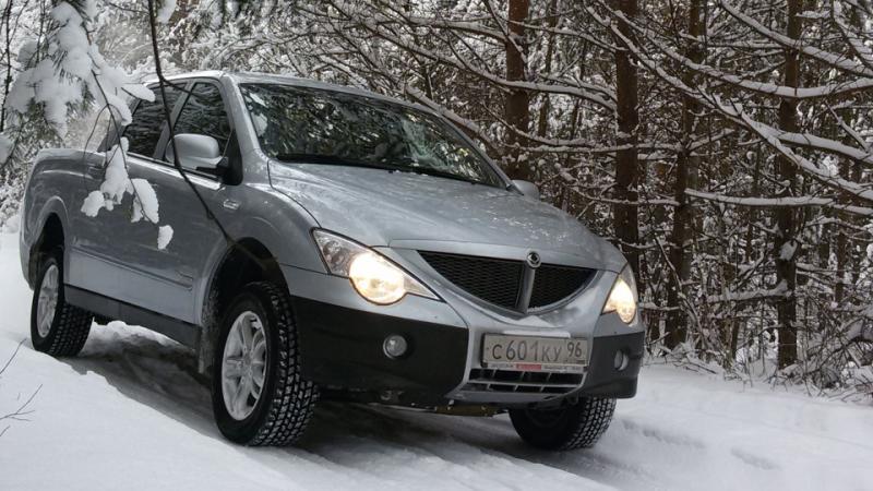Настоящий спортивный пикап SsangYong Actyon: удивительное сочетание внедорожности и комфорта