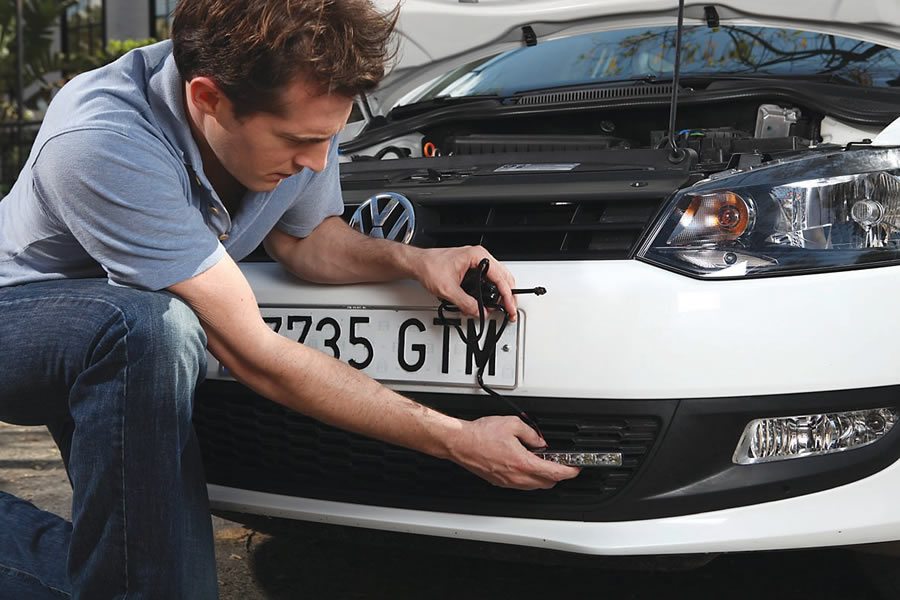 Установка ходовых огней