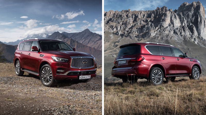 Восхитительные детали Infiniti QX45 создадут незабываемые впечатления