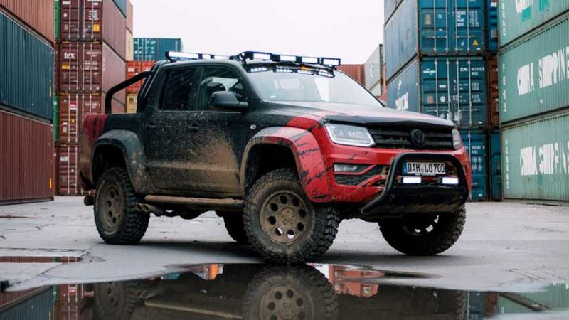 Высокий клиренс Amarok позволяет ездить по бездорожью. Удивительные возможности внедорожника