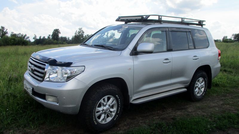 Высота Toyota Land cruiser 200: станет ли выше с рейлингами и багажником