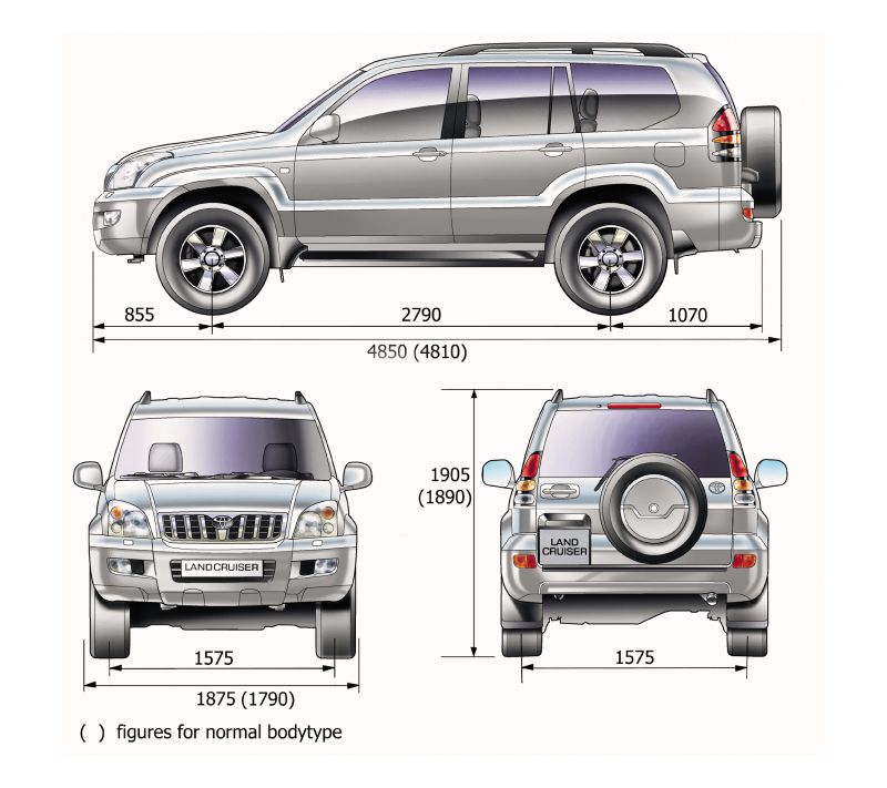 Высота Toyota Land cruiser 200: станет ли выше с рейлингами и багажником