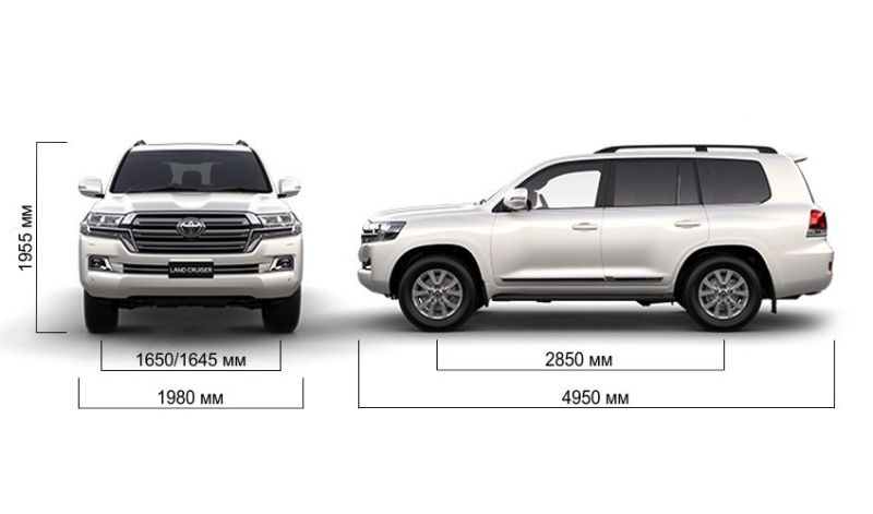 Высота Toyota Land cruiser 200: станет ли выше с рейлингами и багажником